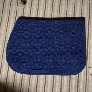 Dover Saddlery Bit by Bit Navy Horse AP Saddle Pad